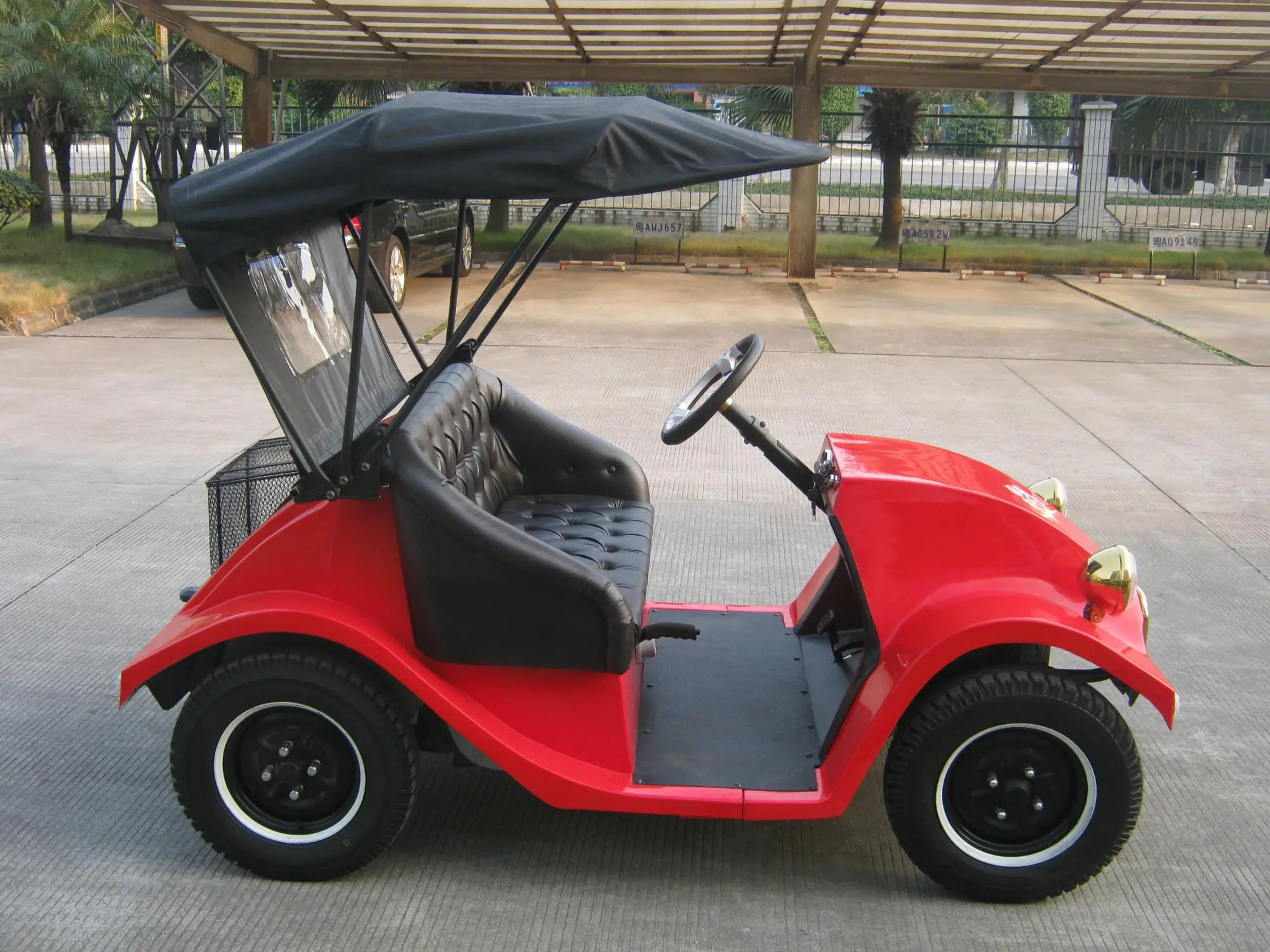 2 Seater Electric Car With Convertible For Adults Mobility Scooter