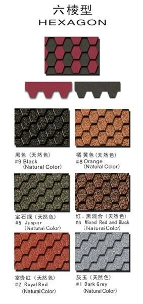 color shingles