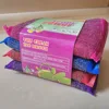 Cleaning kitchen product stainless steel wool scrubber/metal sponge for dishes