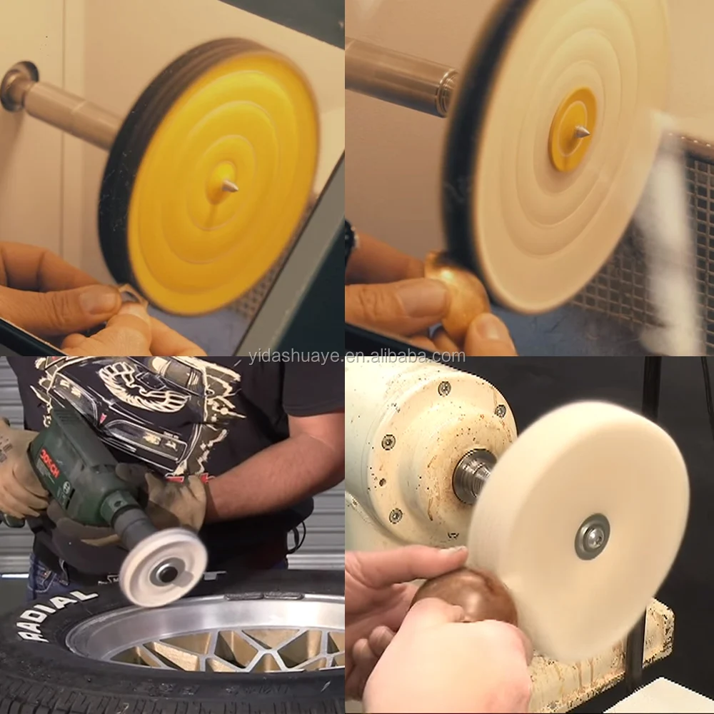 China Suppliers White Cotton Cloth Loose Flap Polishing Wheel For Shoe