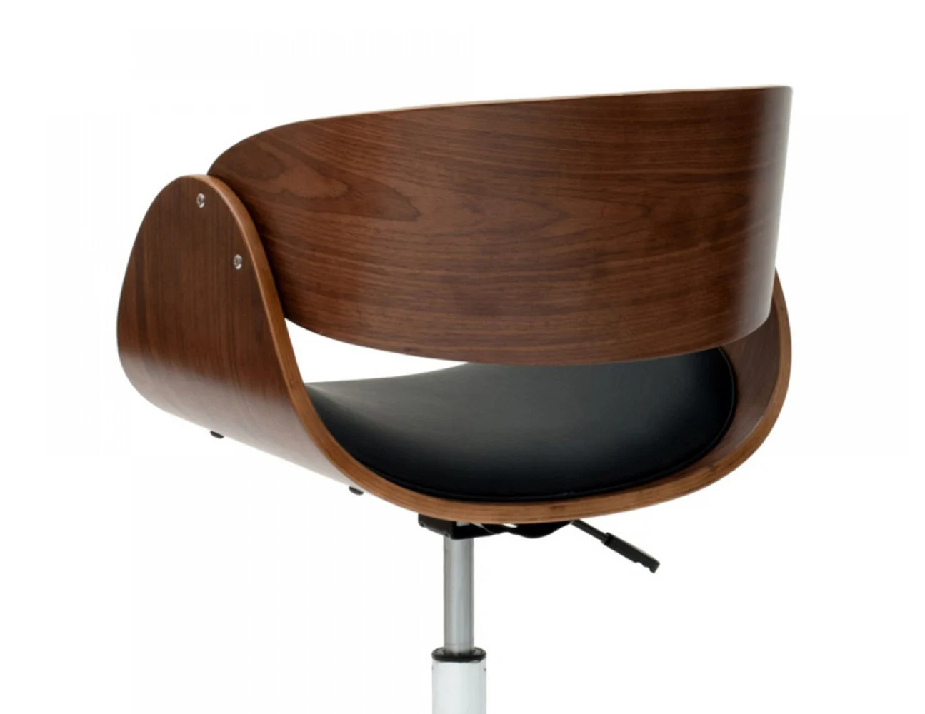 Bent Wood Swivel Office Chair For Modern Office And Public Office