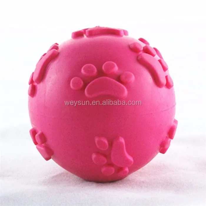 Soft Rubber Dog Toy Kids Play Ball Toys Dog Toys Ball Throw Soft Rubber
