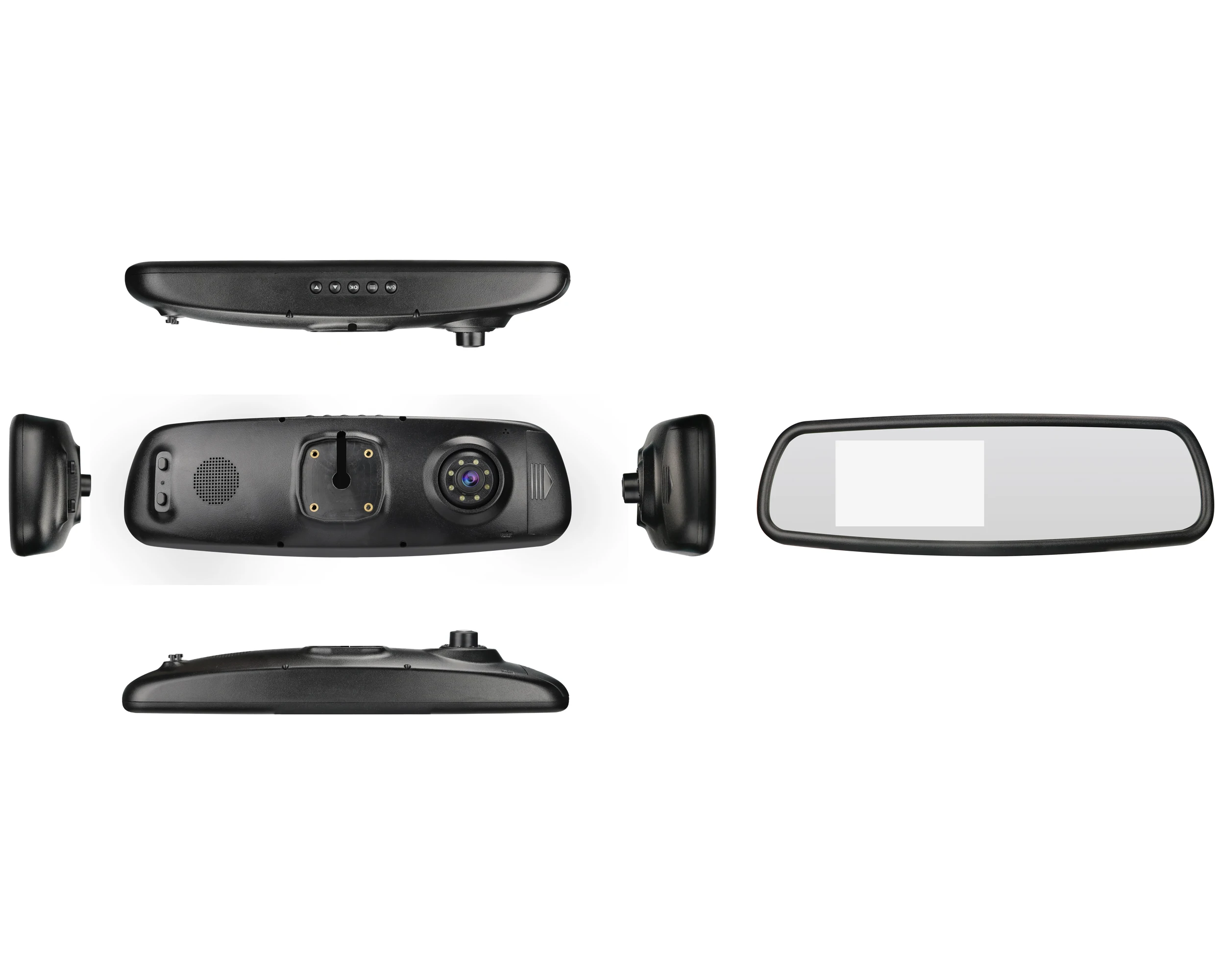 Newest 1080p Dual Record rear Mirror Camera With Rearview Camera