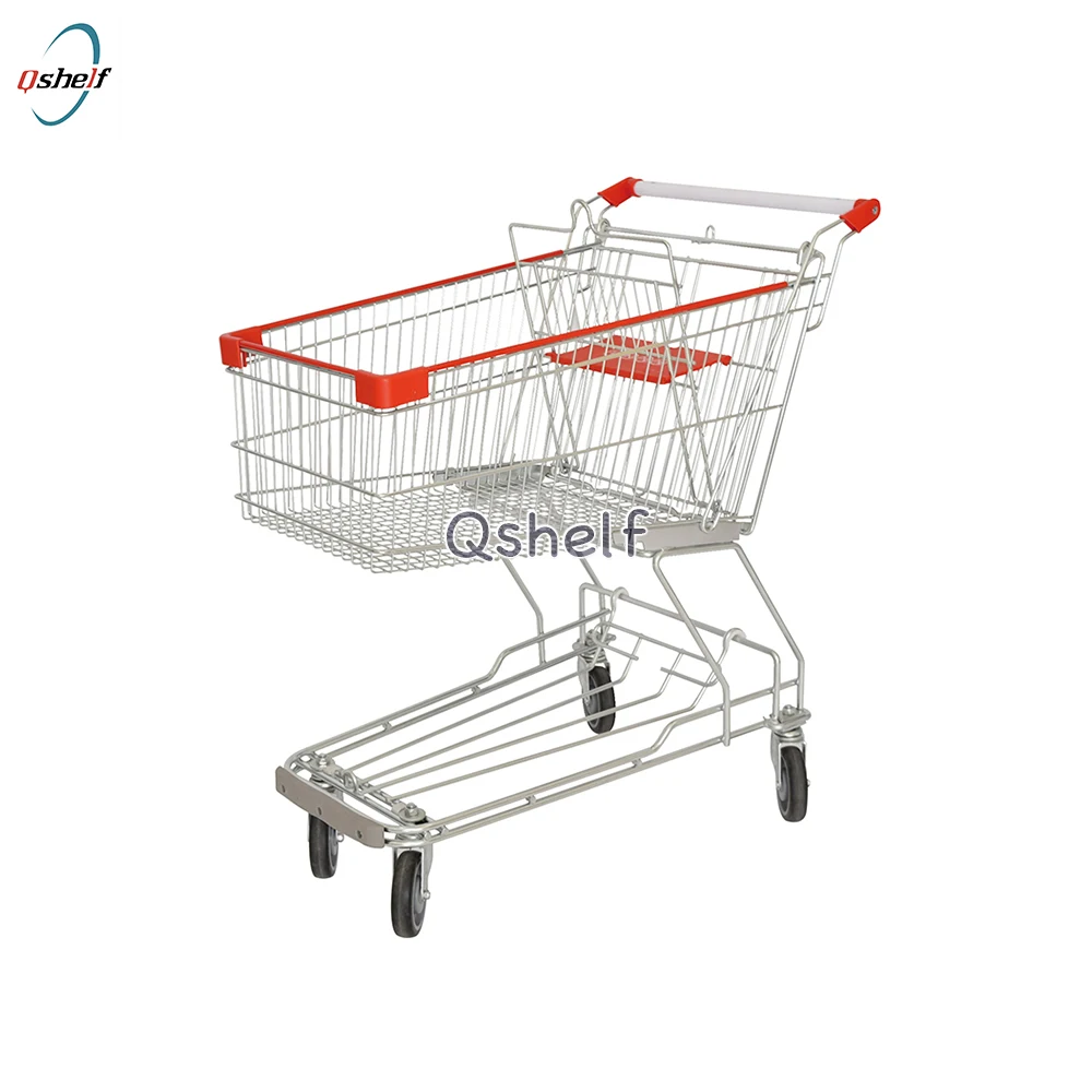 212l Australia Style Supermarket Shopping Trolley / Shopping Cart