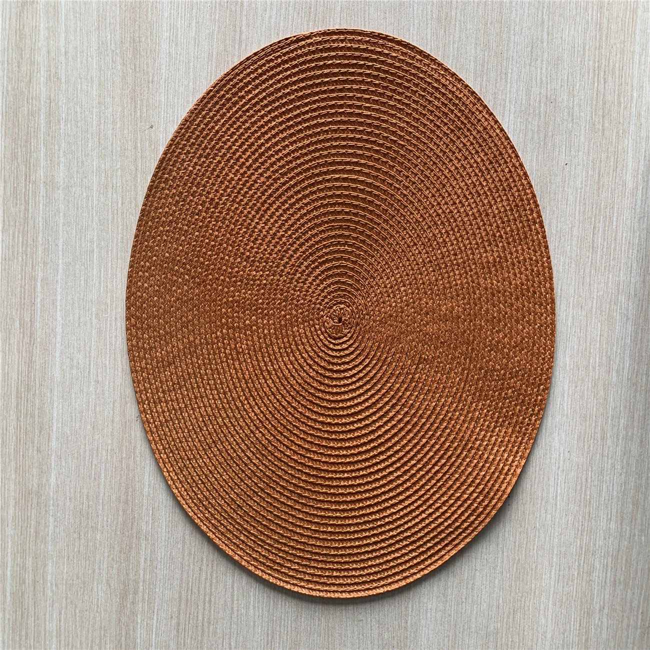 Wholesale High Quality Cheap Plastic Placemats Table Mat Woven Round