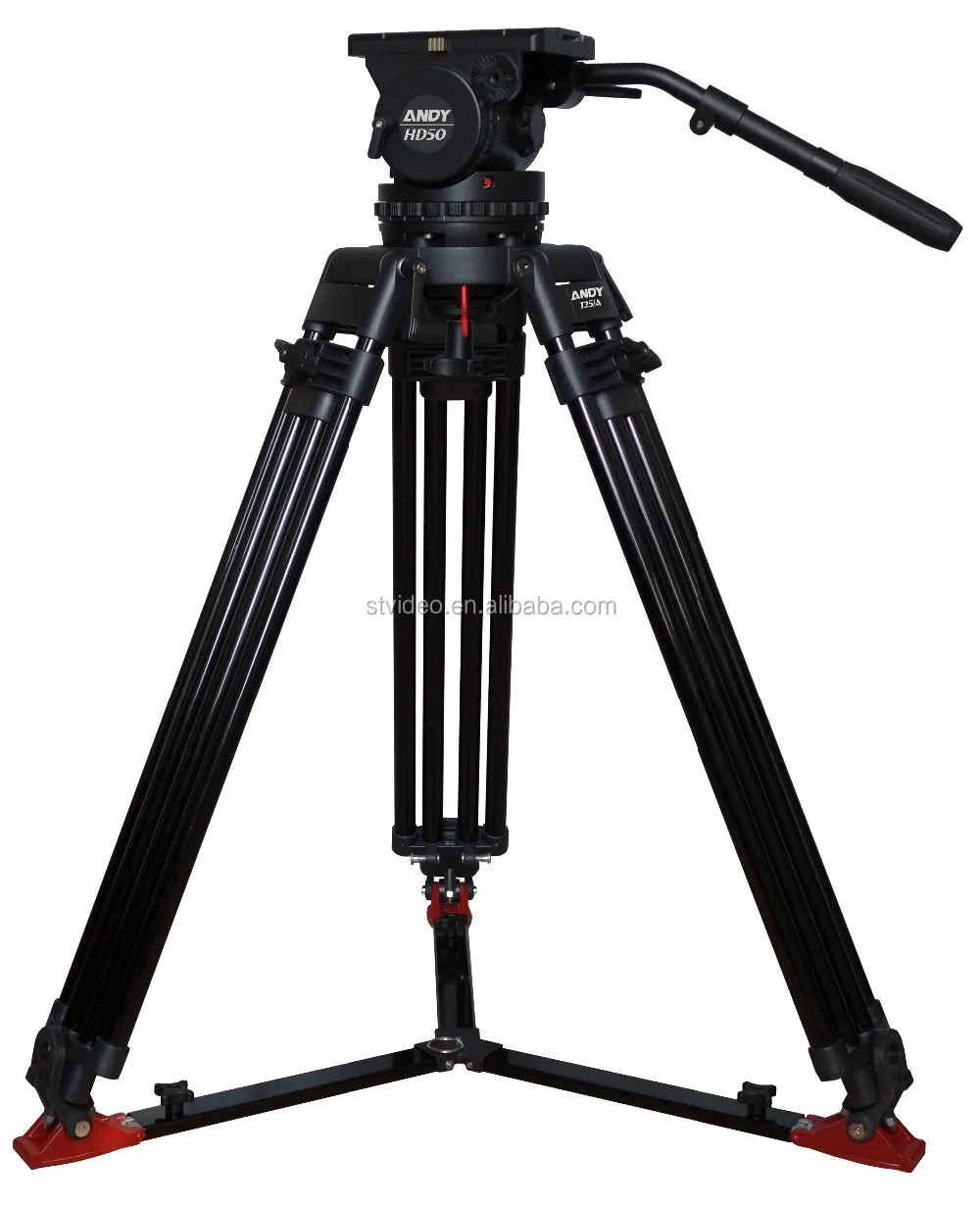 Camera Jib Crane Aluminum Camera Video Tripod With Fluid Head Kit Buy