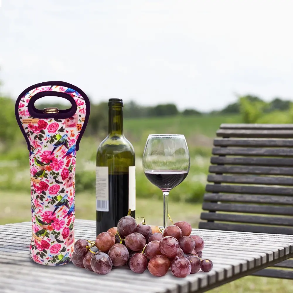 Neoprene Wine Bottle Holder Sleeve Cooler Buy Neoprene Wine Bottle