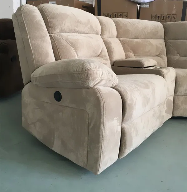 Besar sudut  u bentuk sectional sofa  dengan kursi Ruang 