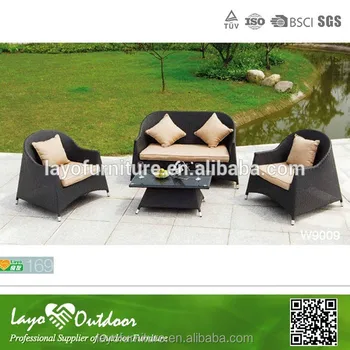 Factory Audit Ped Garden Sofa Setting For Outdoor Rattan Effect Factory Audit Ped Garden Sofa Setting For Outdoor Rattan Effect Set