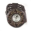 china cheap creative watches hot Christmas New Year gift ideas hanging wooden table note watch