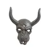 European cast iron craft skeleton head double hook is used for family decoration
