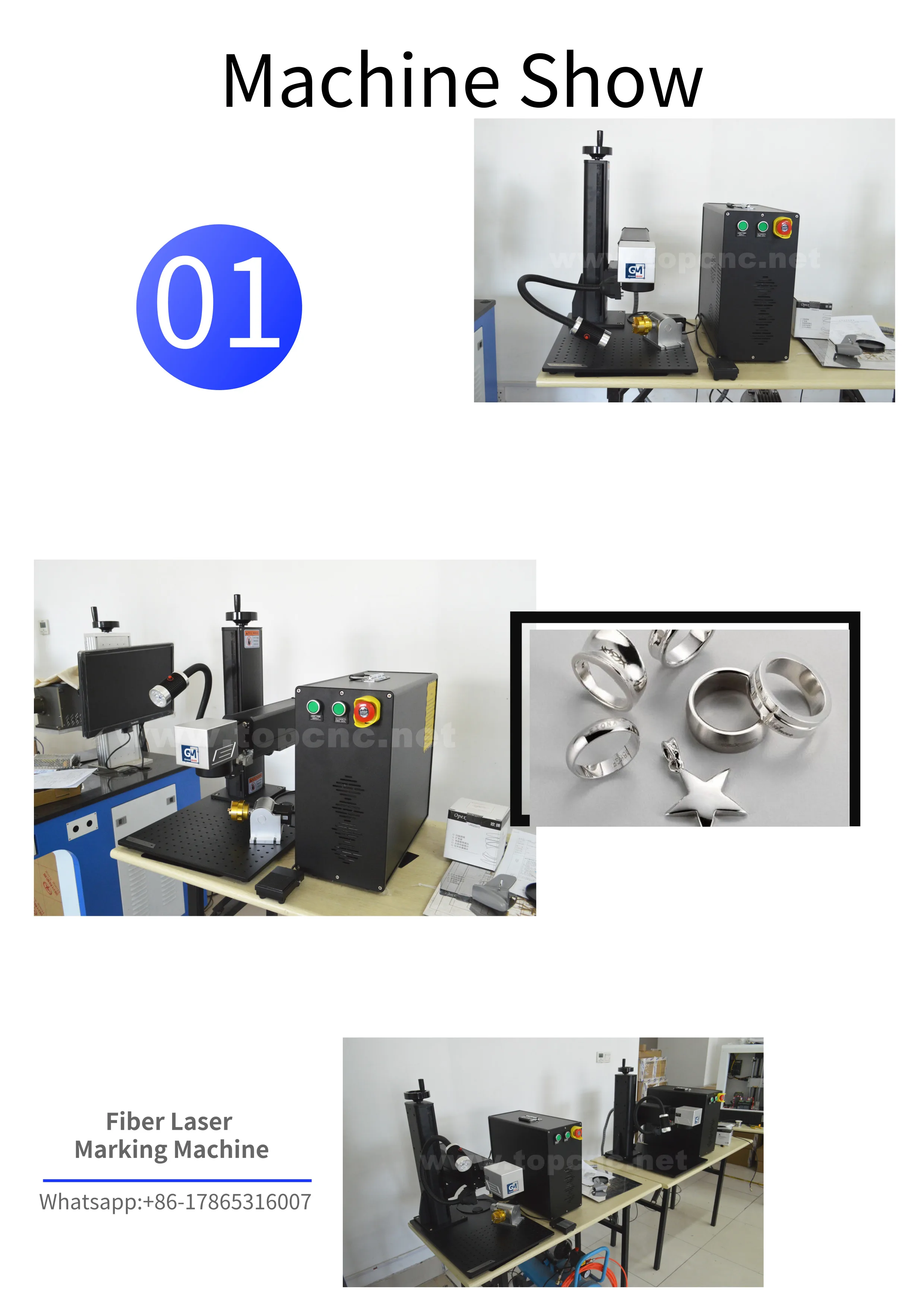 New and surprise professional Metal/ Ring/ Jewelry/ Hand Tools Mini Fiber Laser Engraving Machine Price High Speed Fiber Laser