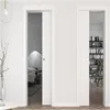 Sliding insulated fire rated pocket door with hardware