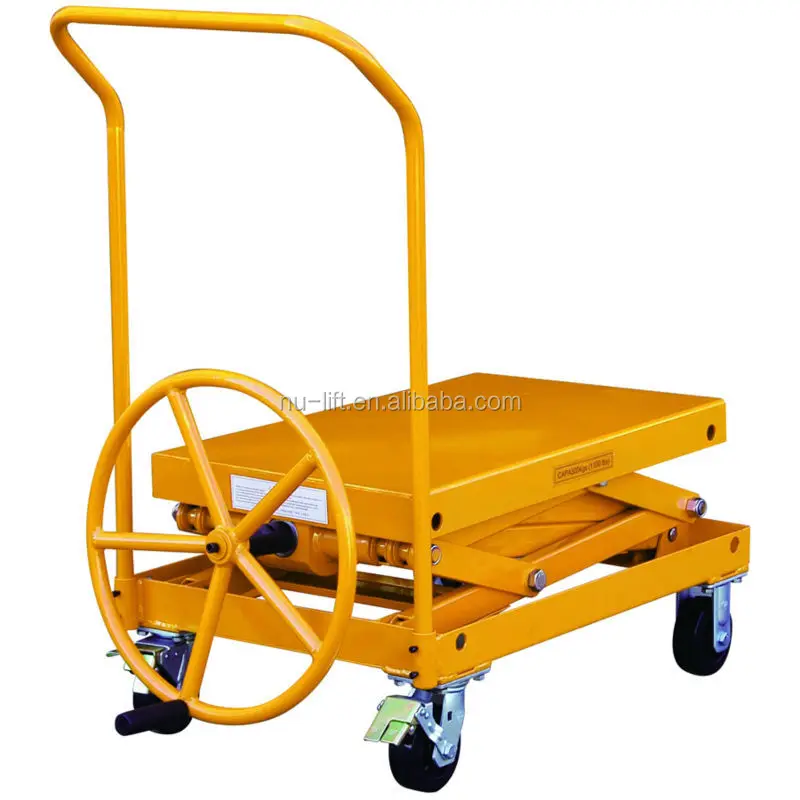 Screw Type Lift Table Truck Without Hydraulic Pumplc Series Buy