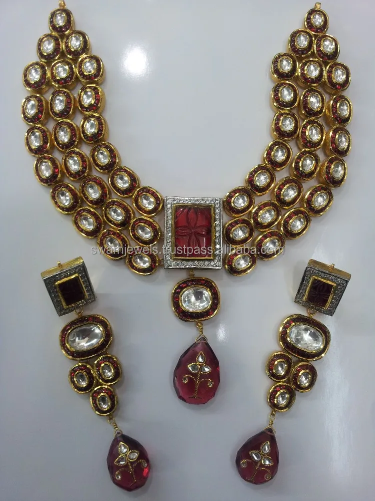 Kundan Jewelry Sets Gold - Jewelry Star