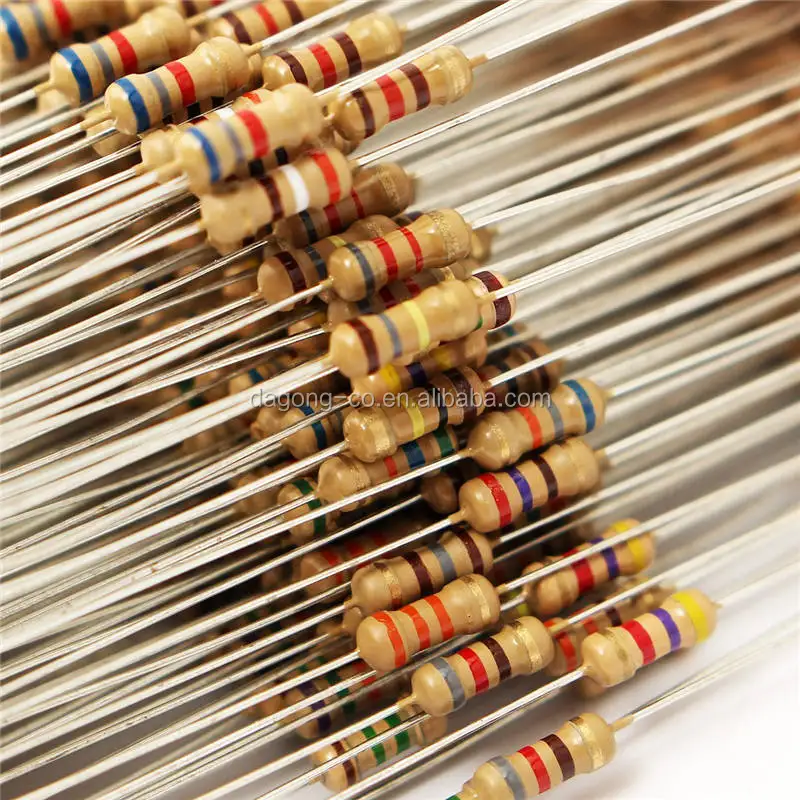 High Quality Resistor carbon film 0.25W 200K 5/% Tolerance Fast US Shipping 50pcs
