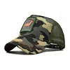 personalised tactical camouflage flames folding animal baseball mesh cap
