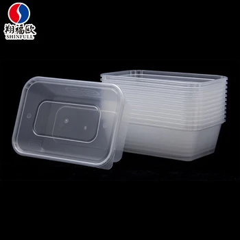 Food Grade Hd Plastic Containers With Attached Lids Takeout Food Grade Hd Plastic Containers With Attached Lids Takeout Packaging Bo
