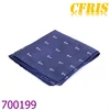 Class blue spot style mens handkerchief wholesale pocket square