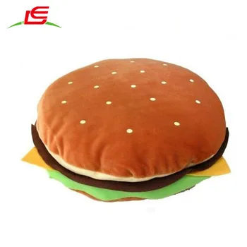 peluche de hamburguesa