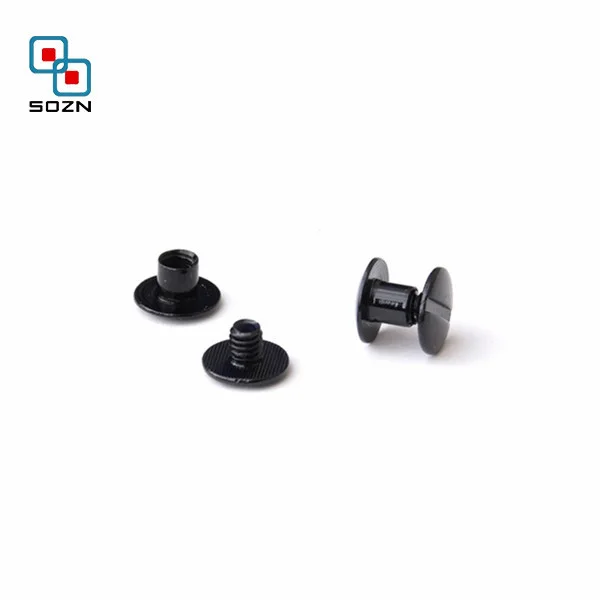 stainless steel male female book chicago screw