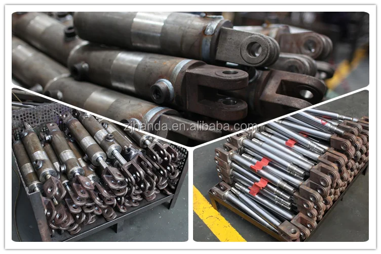 welded hydraulic cylinder component parts