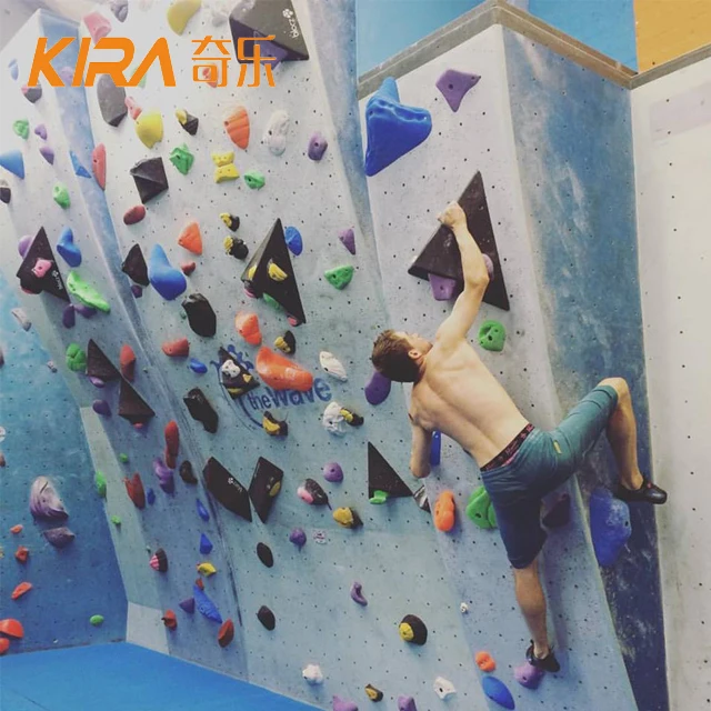 Soft Boulder Rock Climbing Mobile Artificial Indoor Rock Climbing Wall