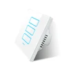 Lanbon 2019 New!zigbee light switch wifi control EU market 86mm 3 gang switch support amazon echo