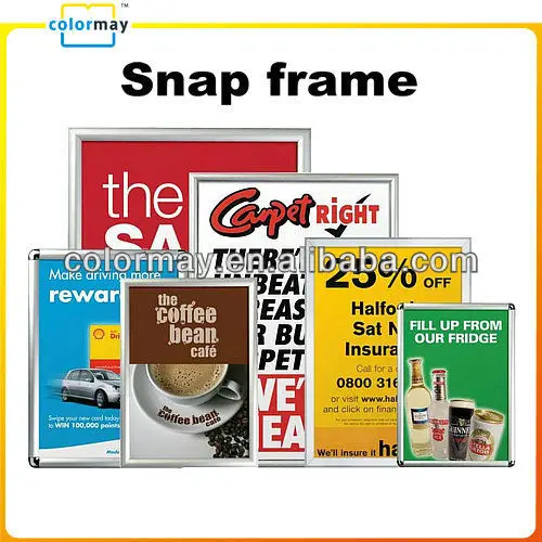 Best Seller Silver Aluminum Poster Frame Snapper Frame Buy Poster