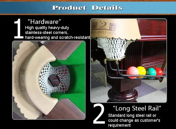 snooker pool table price