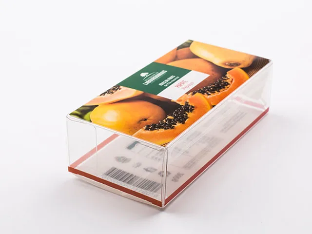 Food Grade Fruit Plastic Packaging Box For Papaya - Buy Fruit Plastic ...