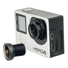 Replaceable camera lens for Gopro Hero 3 plus / hero 3 hero 4 Wide Lens 150 Degrees Gopro Accessories