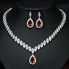 AAA Cubic Zirconia wedding Accessories Bridesmaid Bridal jewelry Sets