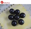 Golden laurent black marble balls,High polished natural stop stone balls