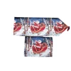 Unique design superior quality cotton red Christmas table runner