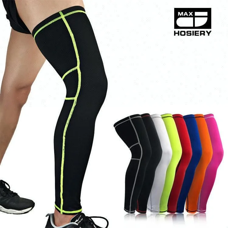 Super Elastic Basketball Leg Warmers Calf Thigh Compression Sleeves