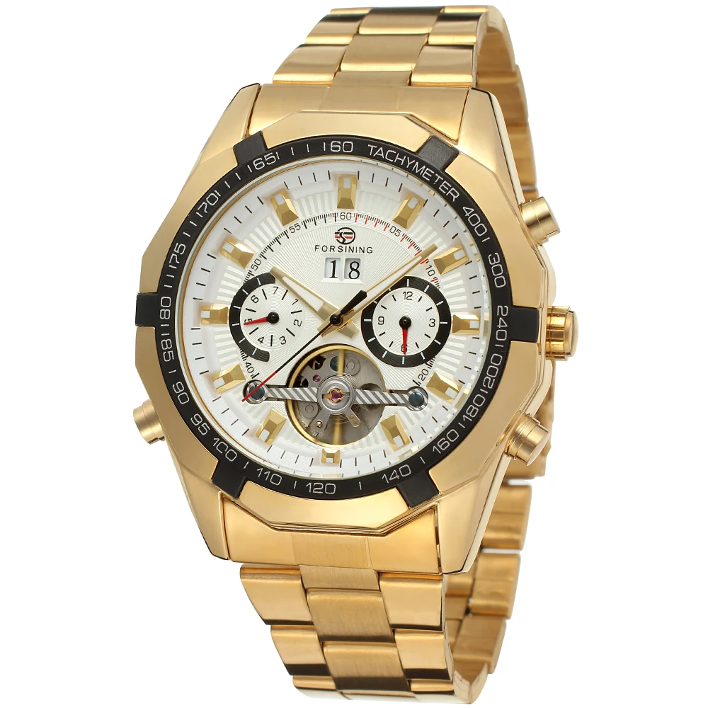 forsining classic automatic stainless steel china wholesale luxury men gold color watches - Color Watches forsining classic automatic stainless steel china wholesale luxury men gold color watches - Color Watches