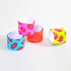 Hot selling eco-friendly fashion accessory PVC slap band for kids