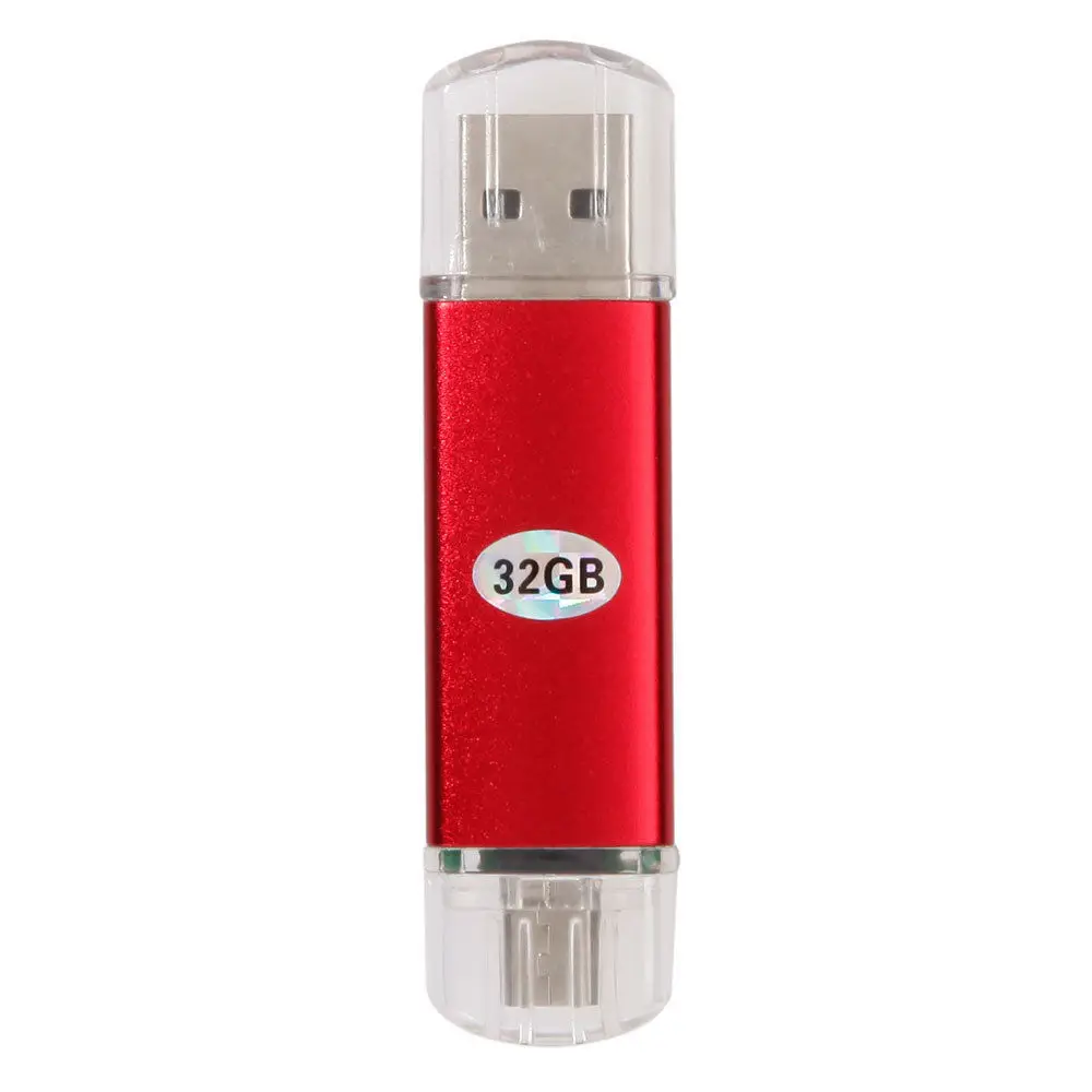 Double Use Android OTG USB Flash Drive Pen Drive 4gb 8gb 16gb 32gb 64gb 128gb USB 2.0 Pendrive Flash Drive Micro USB Stick - ANKUX.COM
