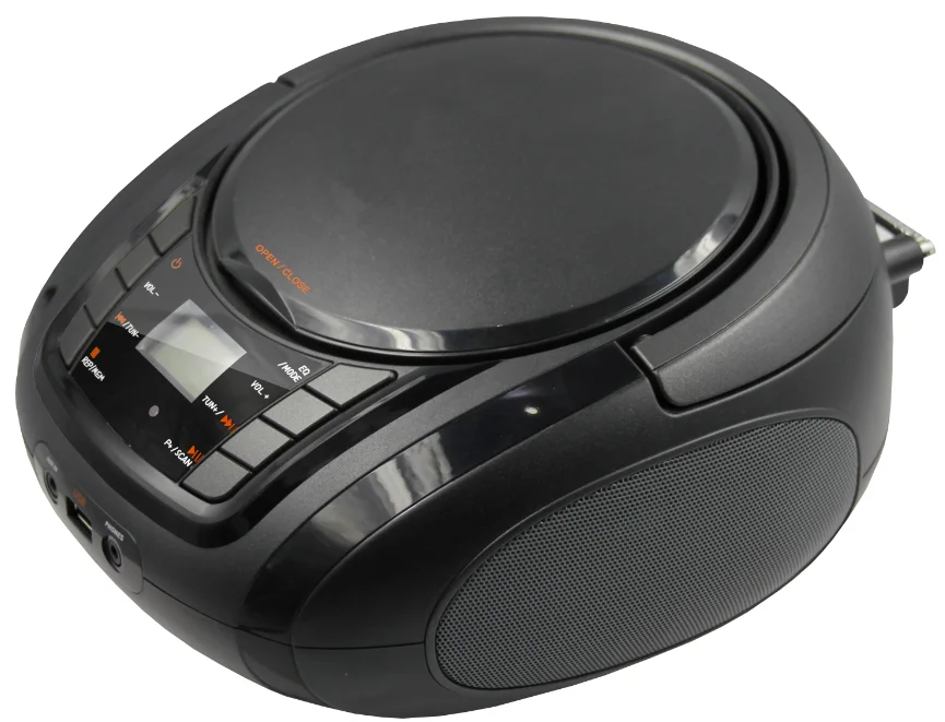 Mini Portable Speaker Cd Boomboxportable Powerful Boombox With Radio ...