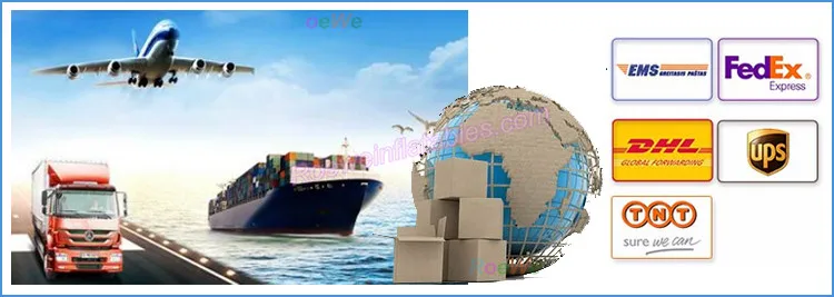 outdoor airbag jumper slide