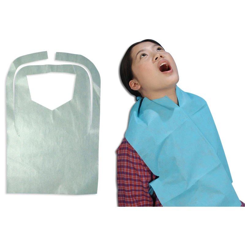 Disposable Dental Bib Apron Buy Surgical Dental Patient Apron,Medical