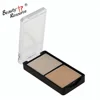 clear window rectangle duo colors glitter eyeshadow powder 2 highlighter concealer eye shadow pan