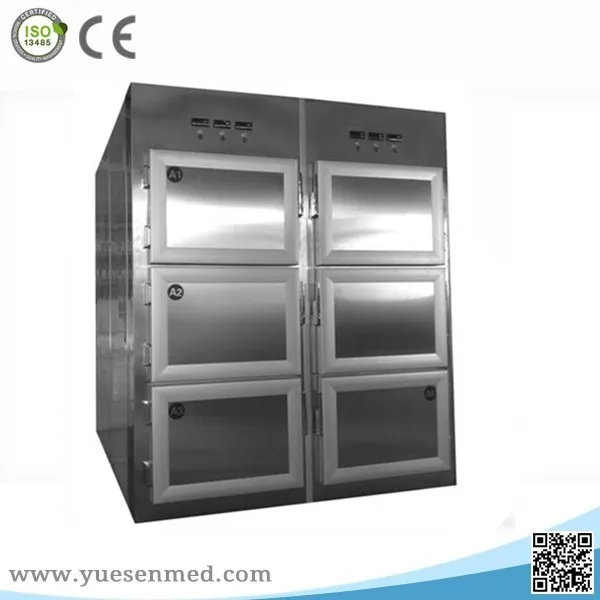 Hot Sale Low Price 6 Bodies Medical Morgue Refrigerator /mortuary ...