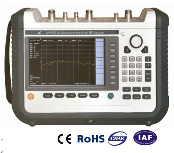 
AV4957 Multifunctional Handheld Radio Frequency RF Analyzer 