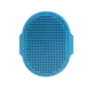 2018 Trending Pet Grooming Bathing Tools Natural Non-toxic Rubber Pet Massage Brush for Dogs and Cats Pet Health Care Products