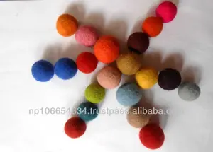 Nepal Handmade Felt Balls