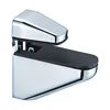 8-50MM fish shape furniture hardware adjustable glass clip/ glass holding clips/glass shelf hardware