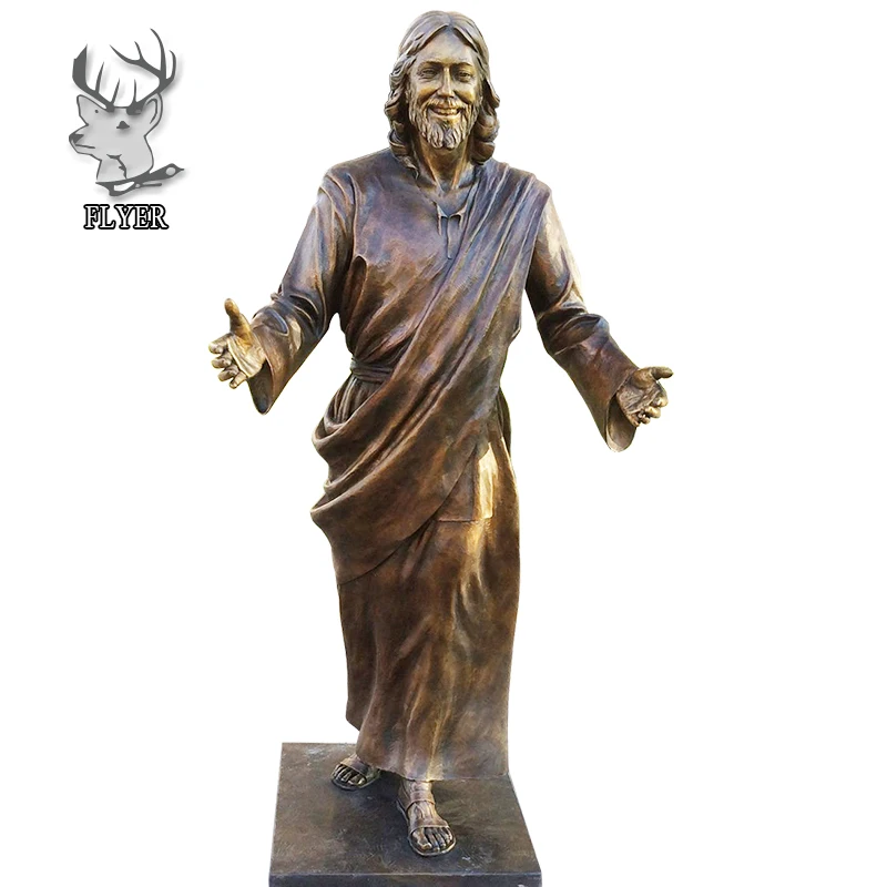 기독교 동상 실물 크기 황동 예수 조각 판매 Buy 황동 예수 조각,황동 예수 조각,생활 크기 황동 예수 조각 Product