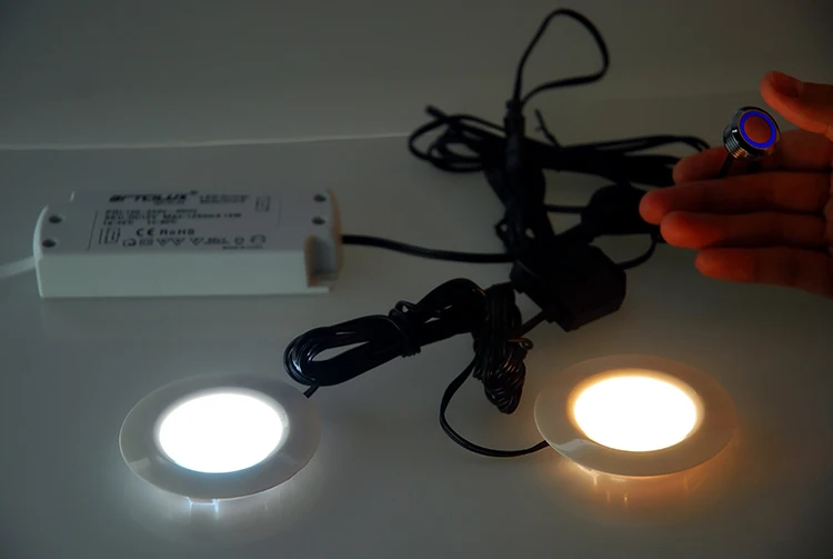 LED Touch-Switch Leuchte IVT 12 V/24 V, 420 lm